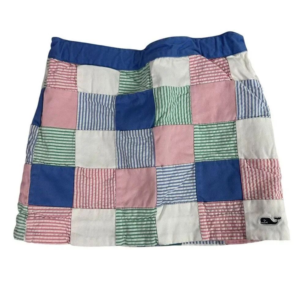 Vineyard Vines 6 Girls Patchwork Skirt